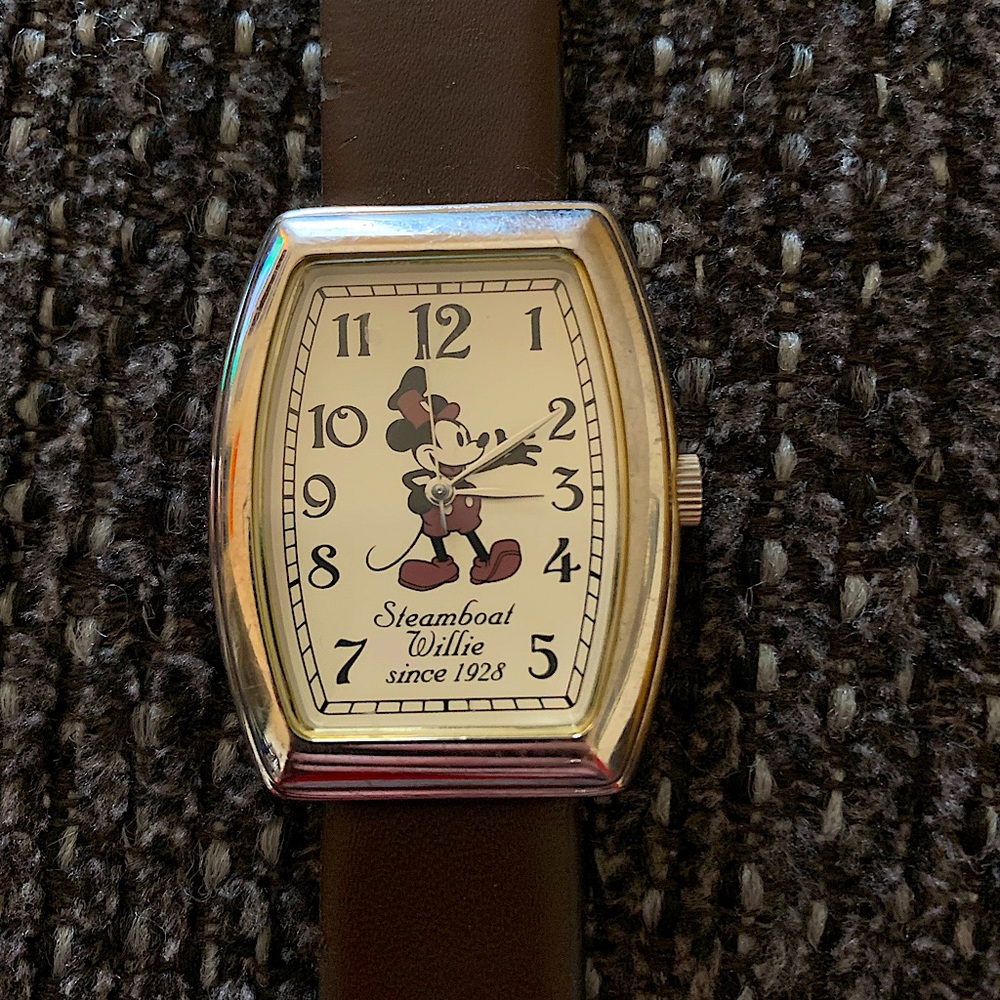 Vintage Disney Steamboat Willie Watch.